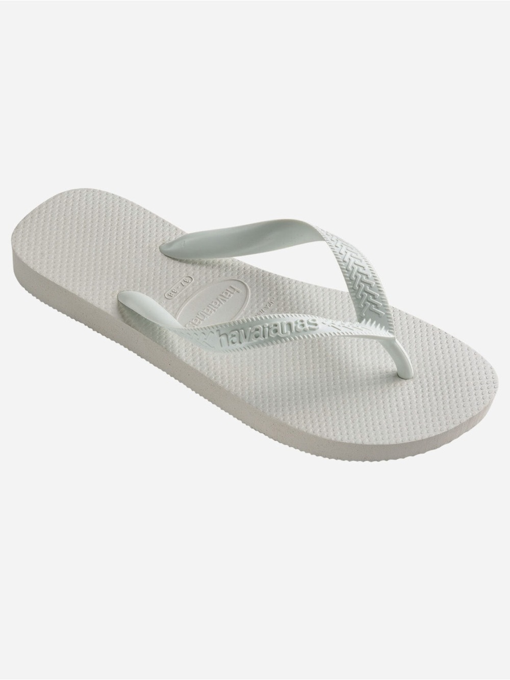 NWT Havaianas White Thick Flip Flop Sandals Size 11